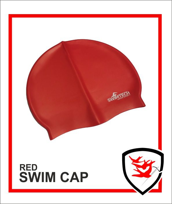 Swim Cap - Red