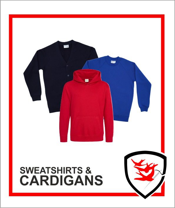 Sweatshirts and Cardigans