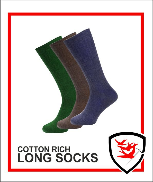 Cotton Rich Long Socks