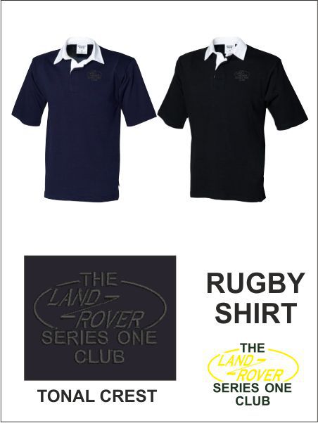 Short Sleeve Rugby Shirt Tonal