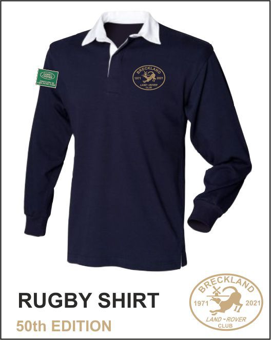 50Th Rugby Shirt Navy
