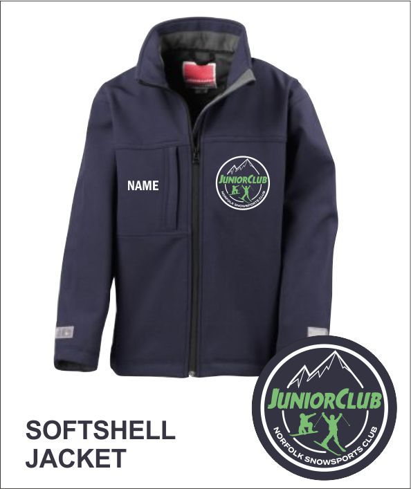 Softshell Jacket Navy Front