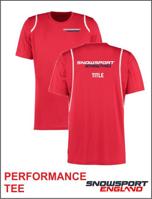 Performance Tee Red