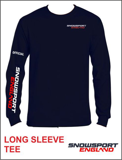 Ls Tee Navy Front