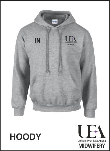 Hoody Front Sports Grey