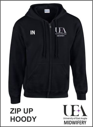 Zip Up Hoody Front