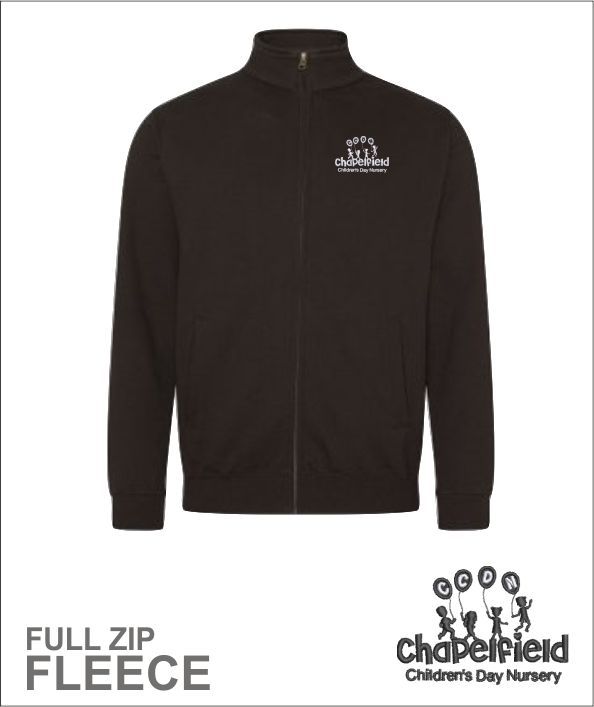 Black Full Zip Sweatshirt