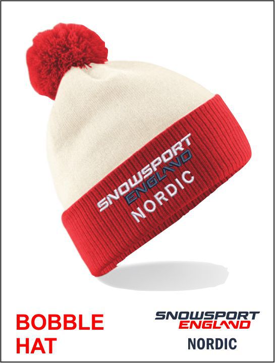 Bobble Hat Red