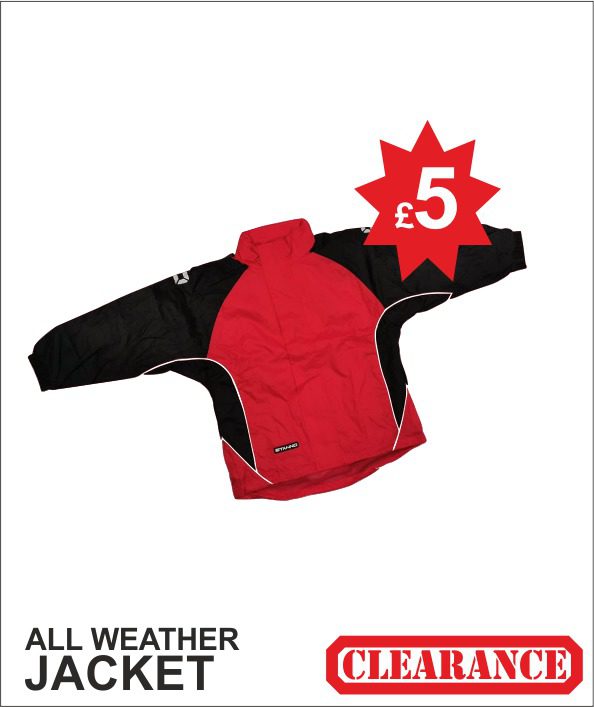 Stanno All Weather Jacket Red