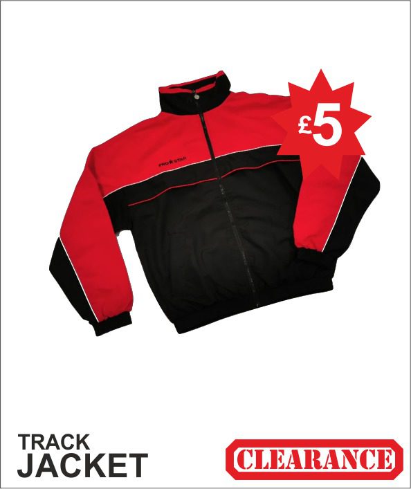 Prostar Track Jacket Red