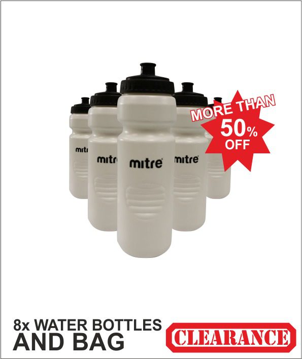 8X Bottles Mitre Bottles