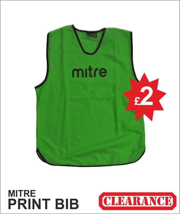 Mitre Green Bib