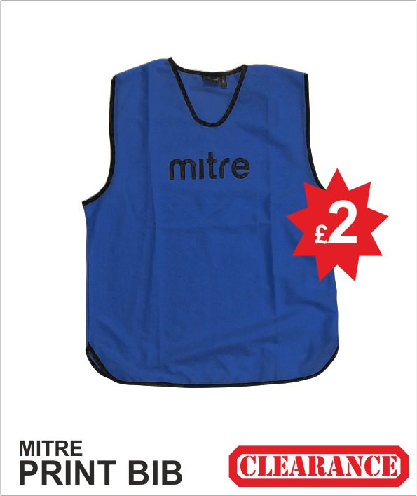 Mitre Blue Bib