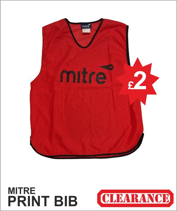 Mitre Red Print Extra Print