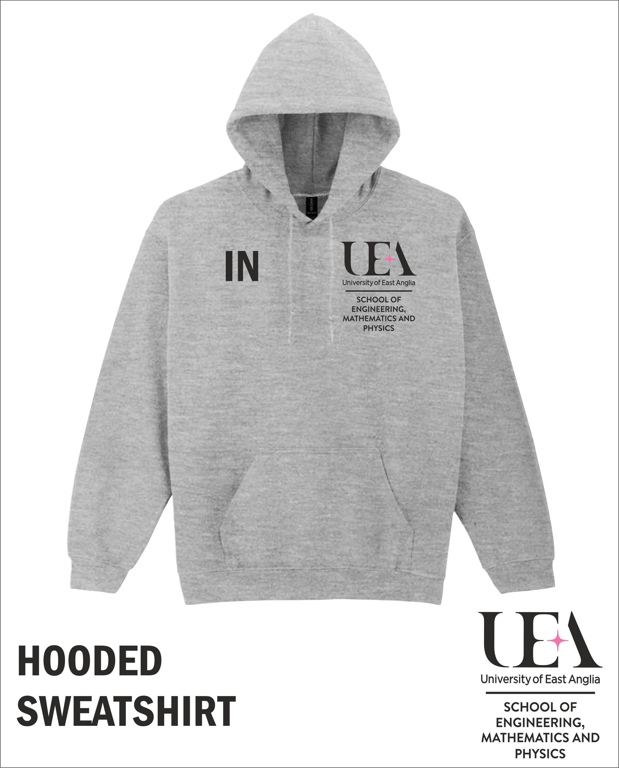 Hoody Front Grey