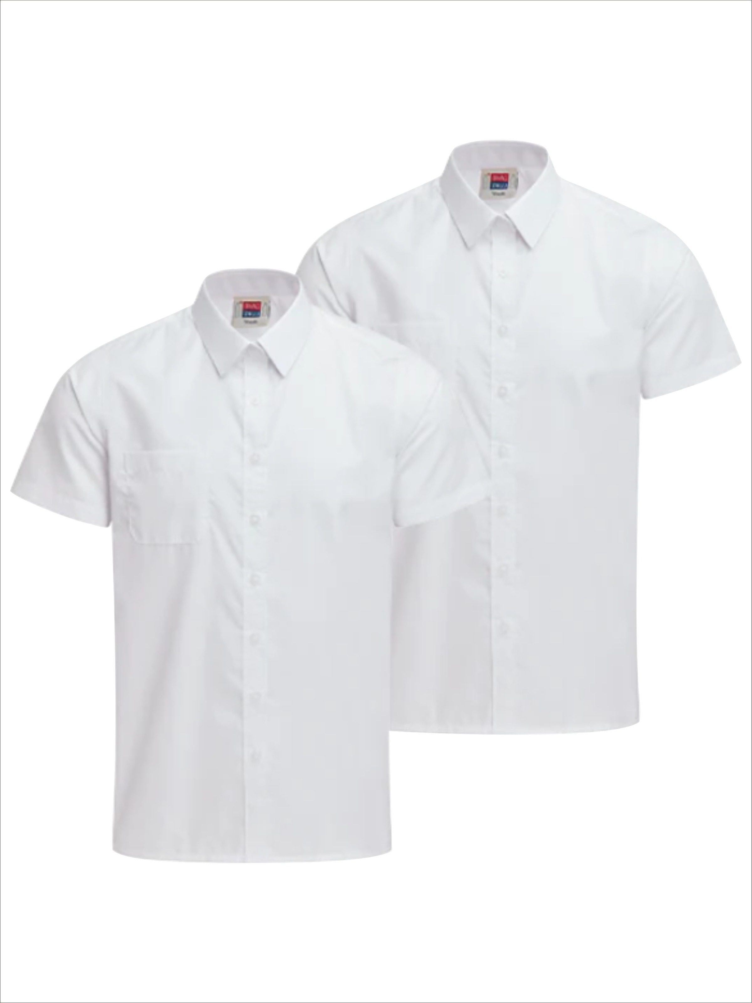 Short Sleeve White Shirt