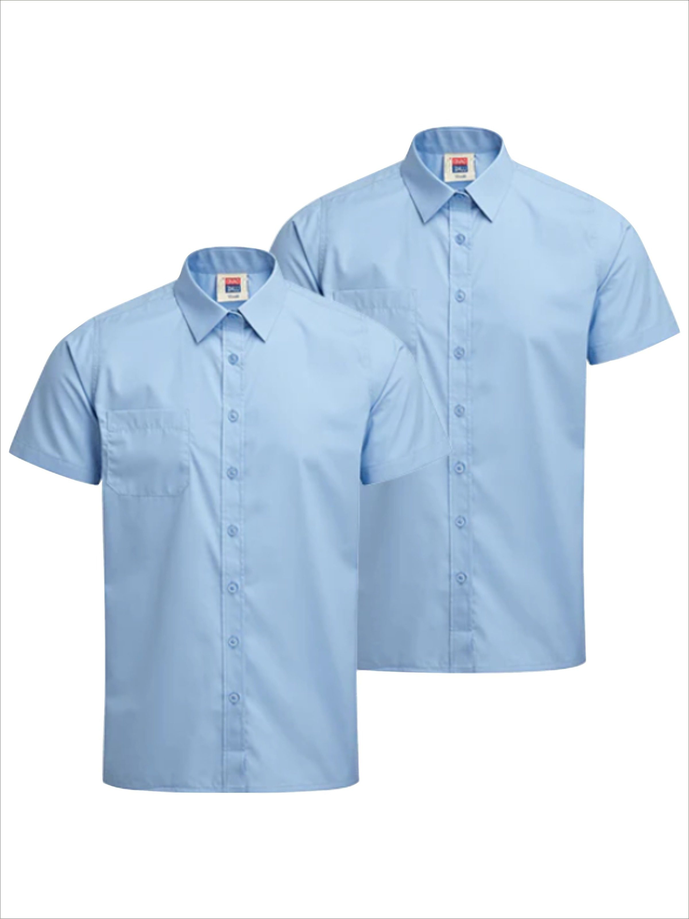 Blue Short Sleeve Shirts