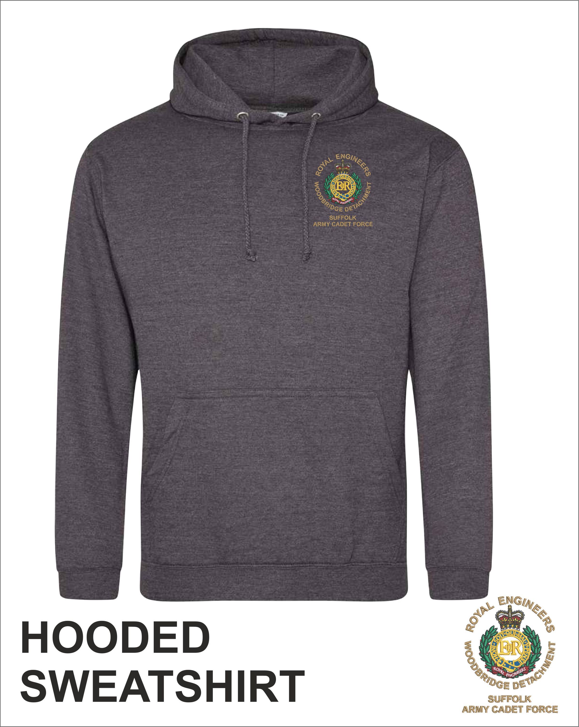 Hoody Charcoal Front
