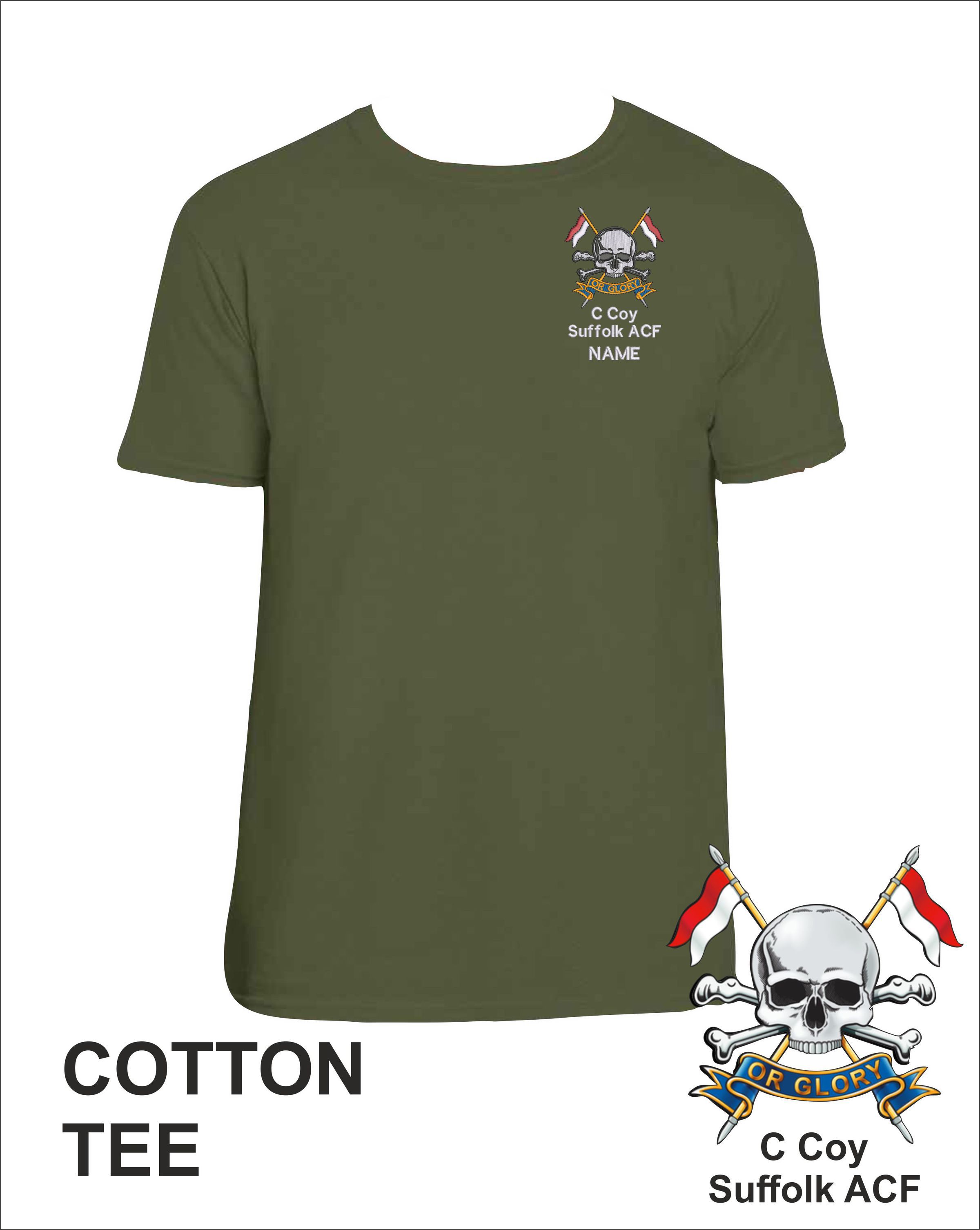 Cotton Tee Military Green