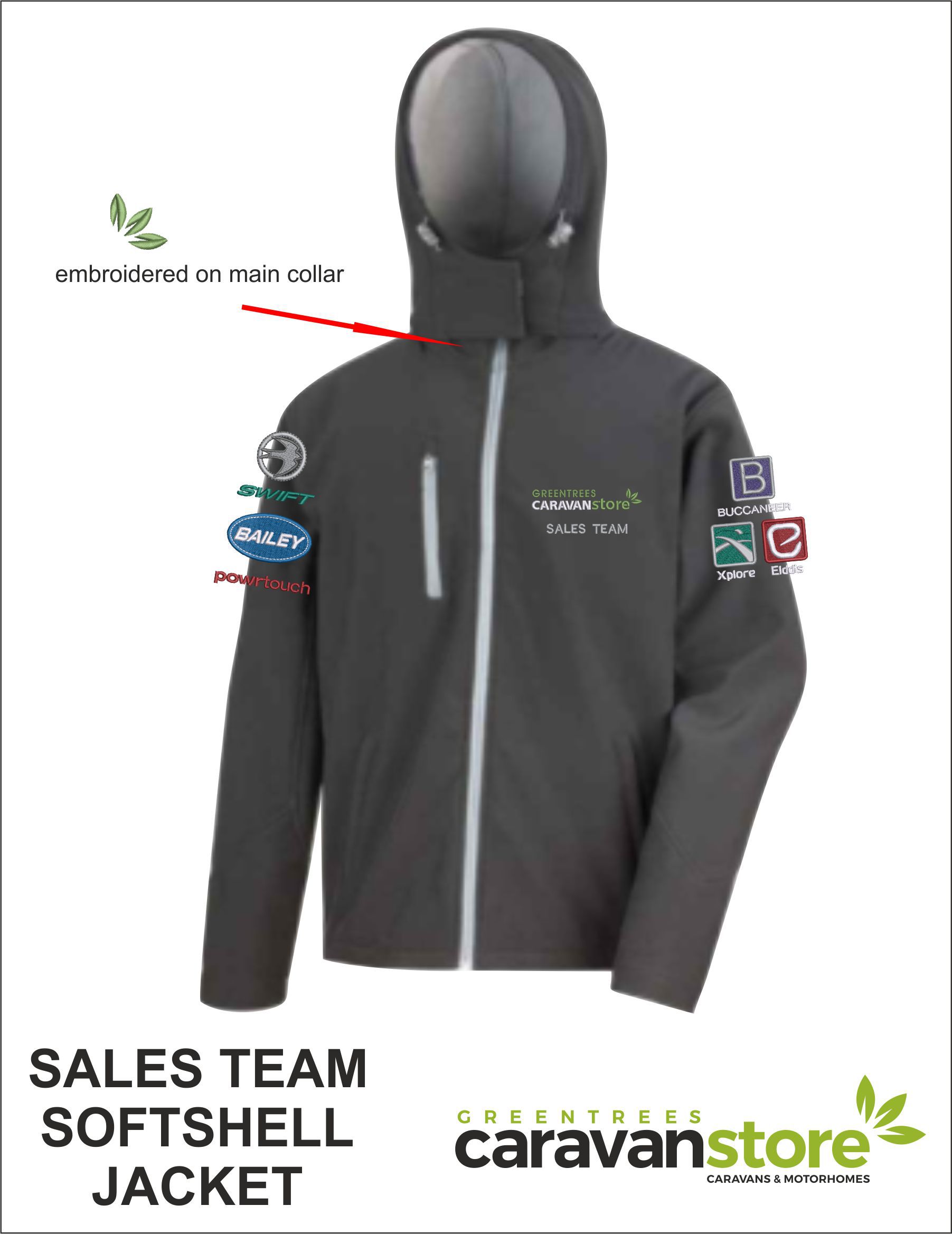 Softshell Sales Team Front