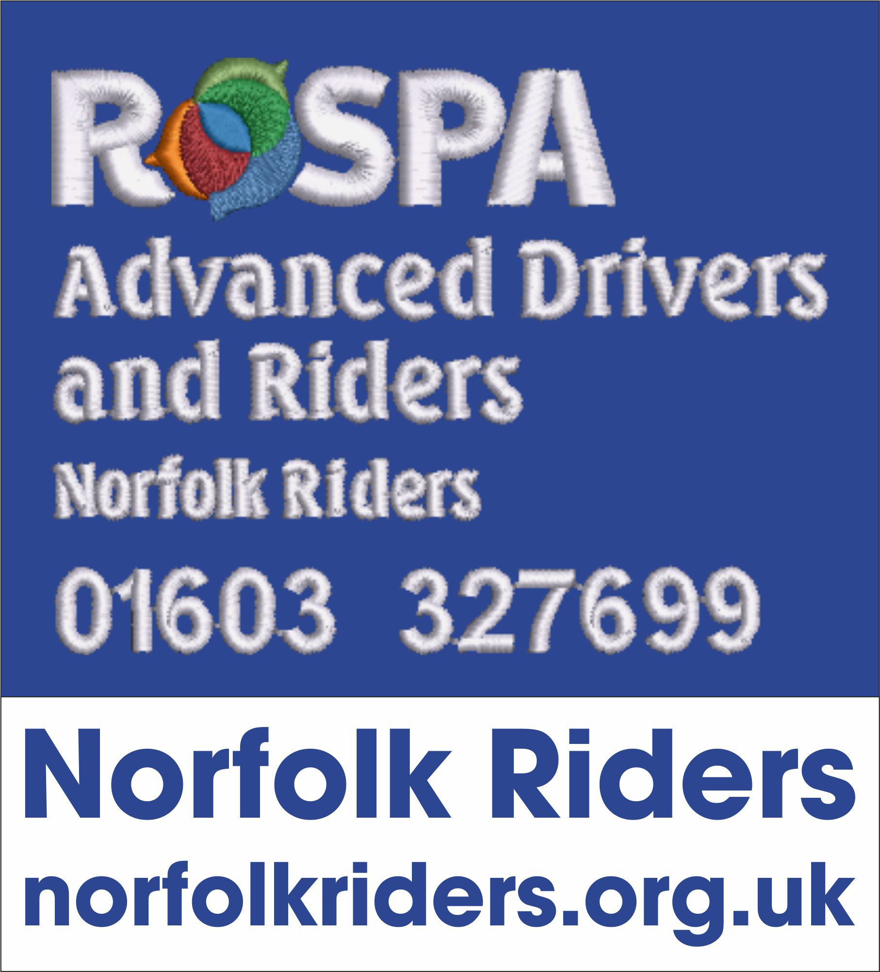 Rospa Norfolk Riders Logo