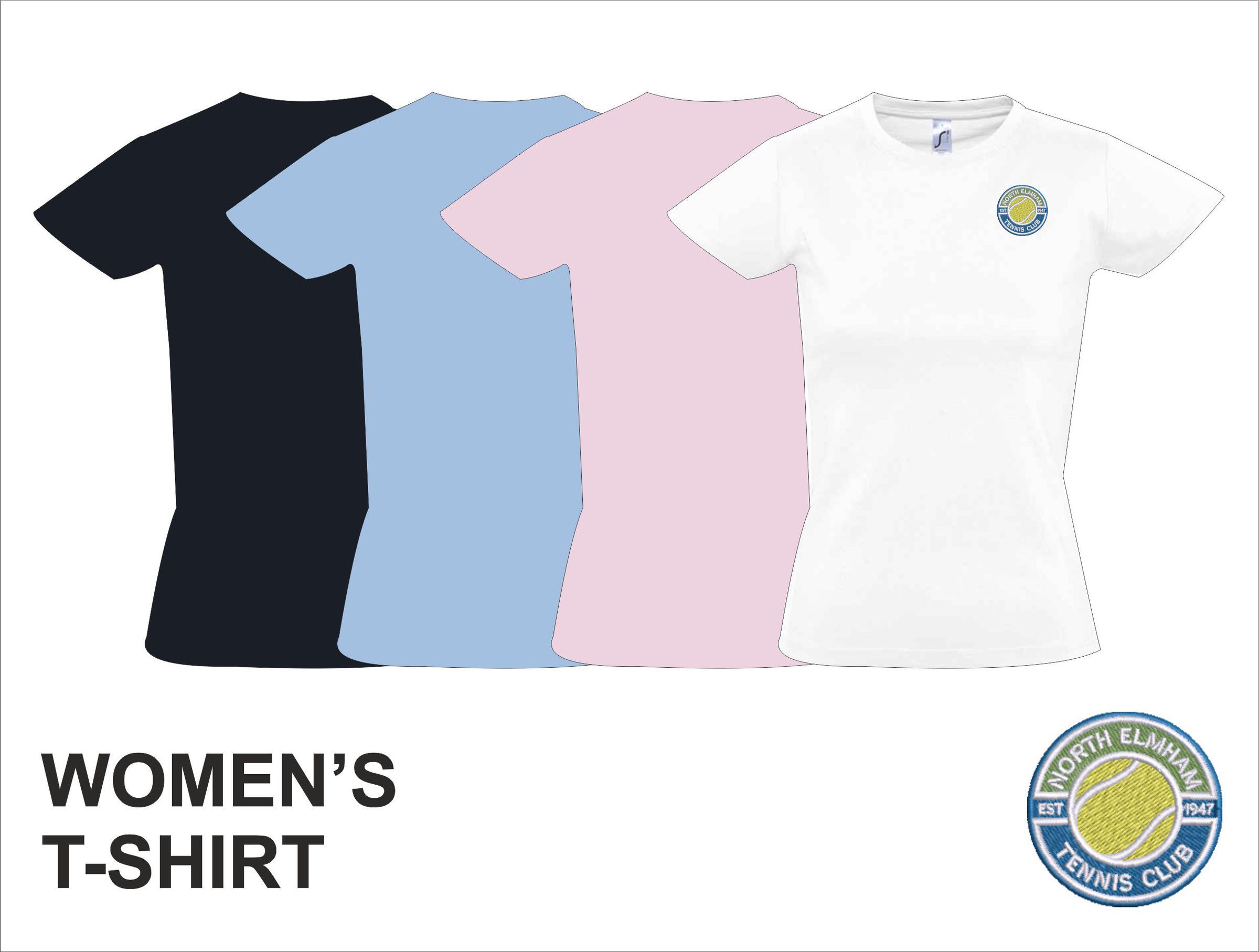 Womens T Shirt Colours