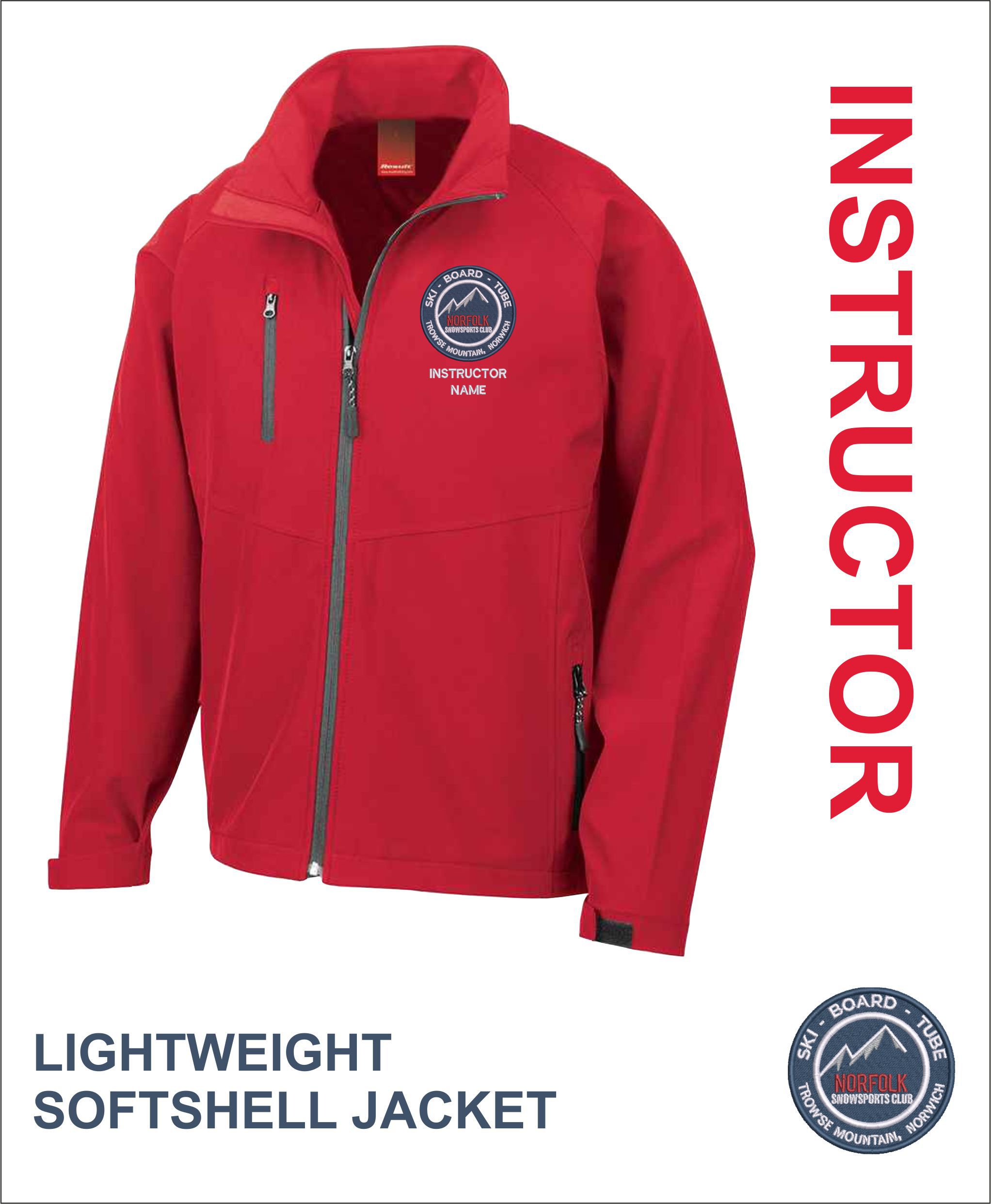 Lightweight Softshell Front