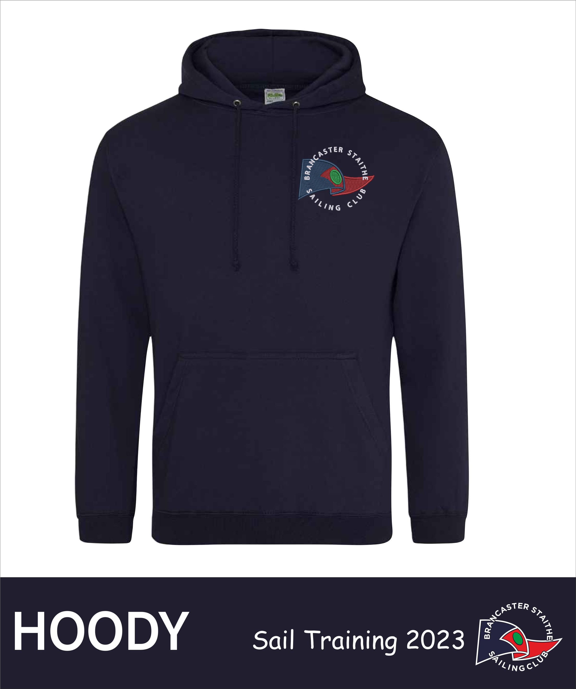 Sail Training 23 Hoody Red Front