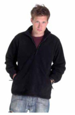 Fleece Jacket Full Zip Black