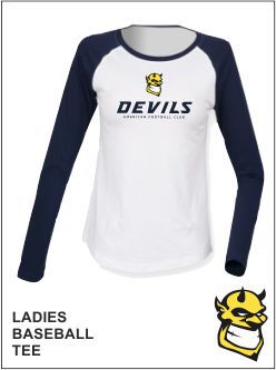 Ladies Baseball Tee Front