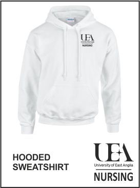 Hoody White Front